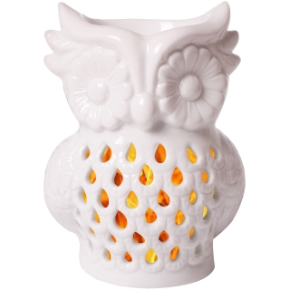 White Owl Shape Ceramic 