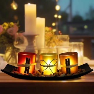 Glass Votive Candle Hold